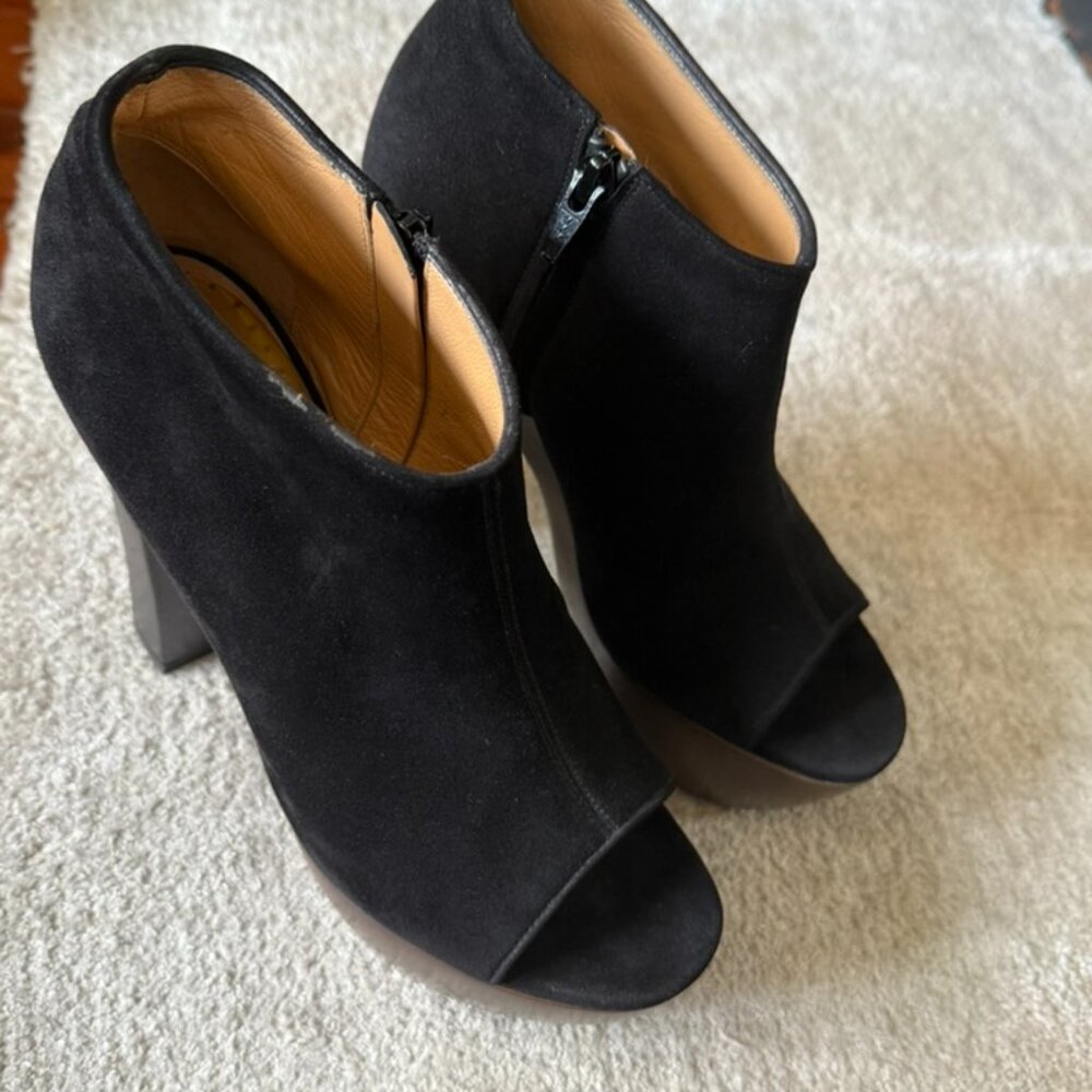Alexa Wagner suede ankle boots, size 38